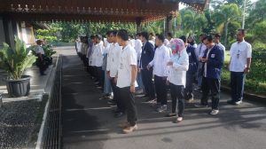 Penyambutan Kepala Sub Tata Usaha Balai Konservasi Borobudur