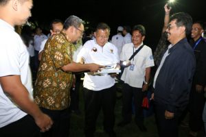 Kunjungan Menteri Koordinator Bidang Perekonomian ke Borobudur