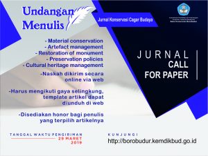 Read more about the article Undangan Menulis Jurnal Konservasi Cagar Budaya