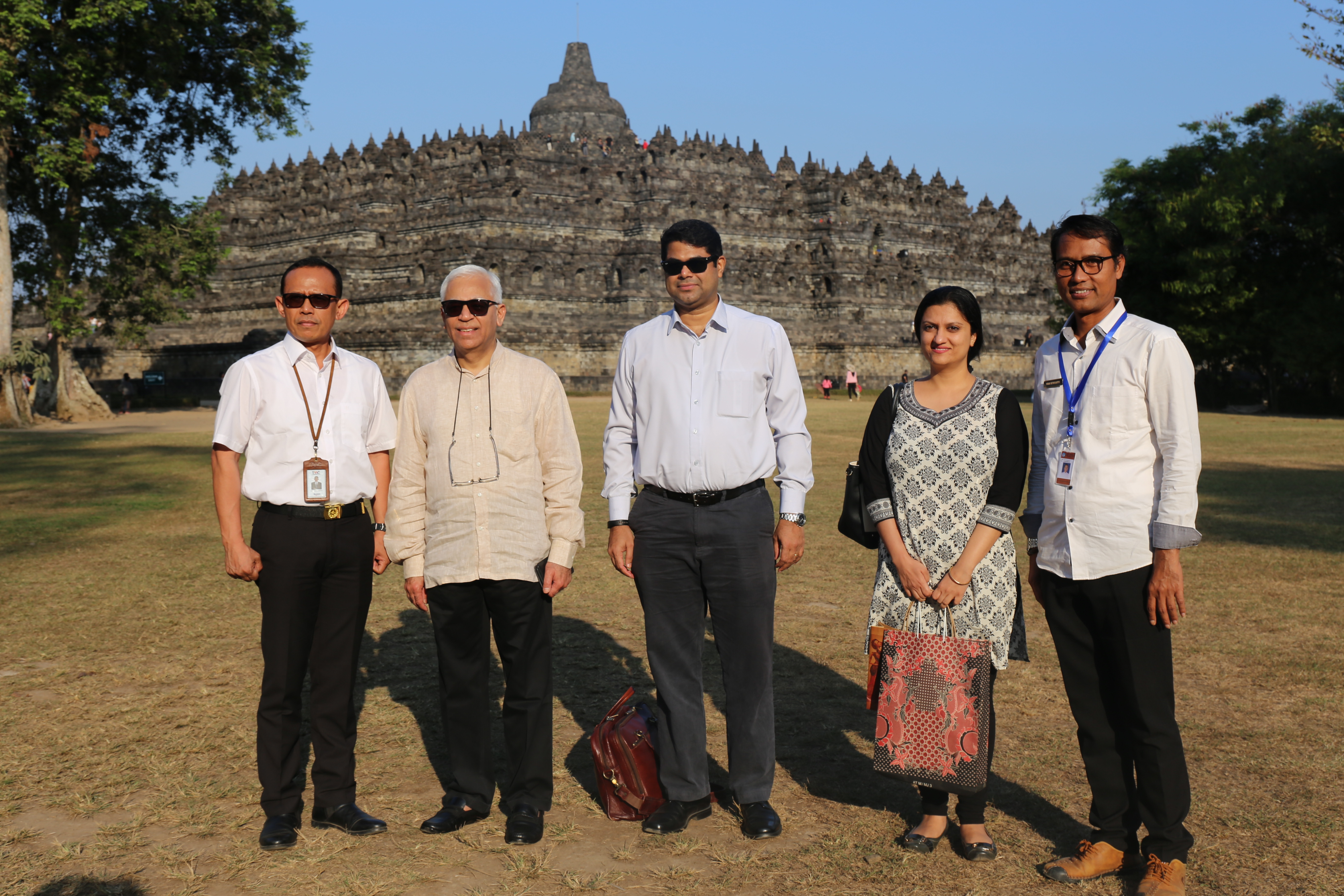 Kunjungan Delegasi India Di Candi Borobudur Balai Konservasi Borobudur