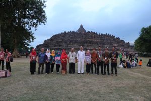 Read more about the article Kunjungan Kepala Perwakilan Organisasi Internasional ke Candi Borobudur