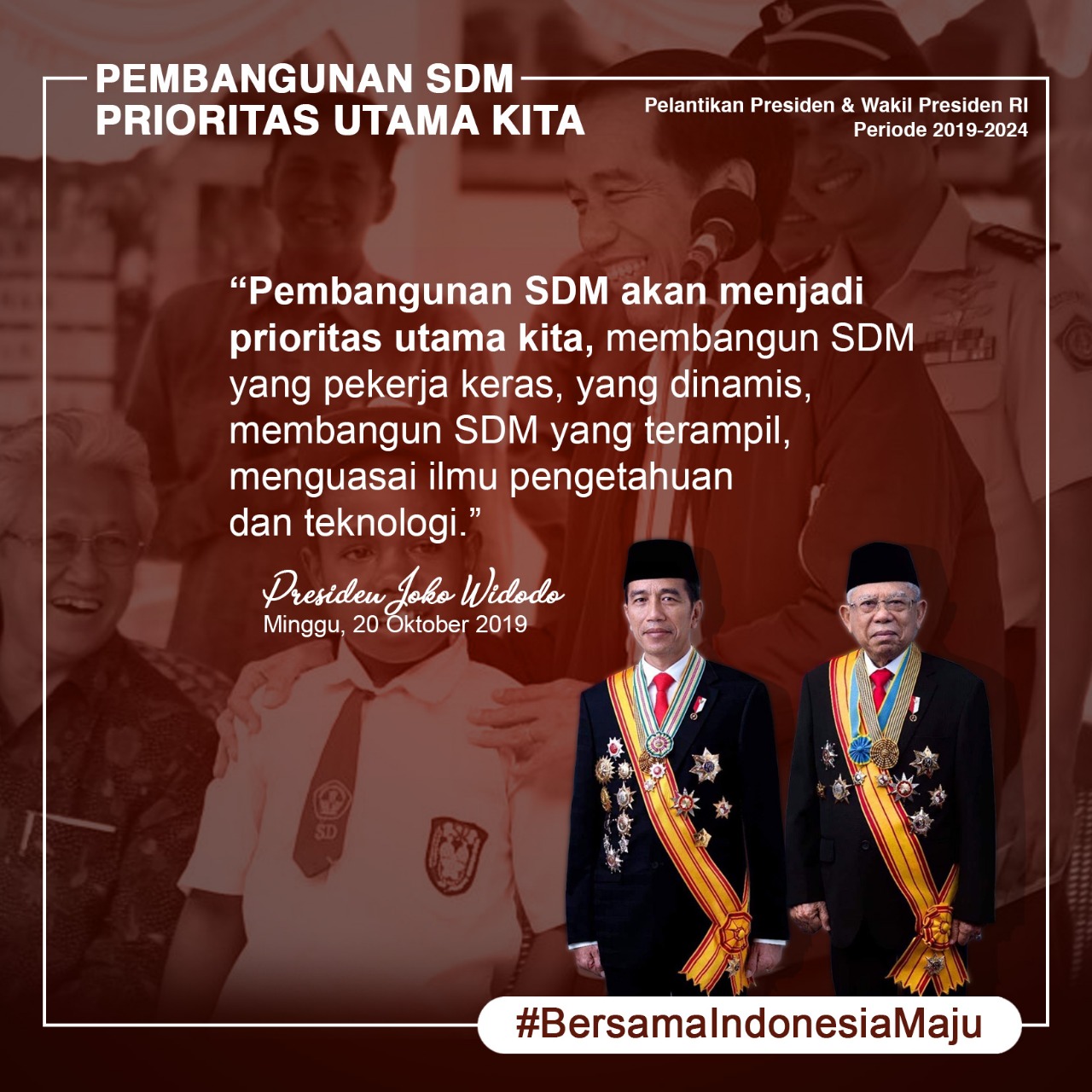 Read more about the article Bersama Indonesia Maju 8