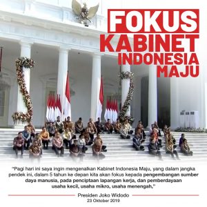 Read more about the article Fokus Kabinet Indonesia Maju
