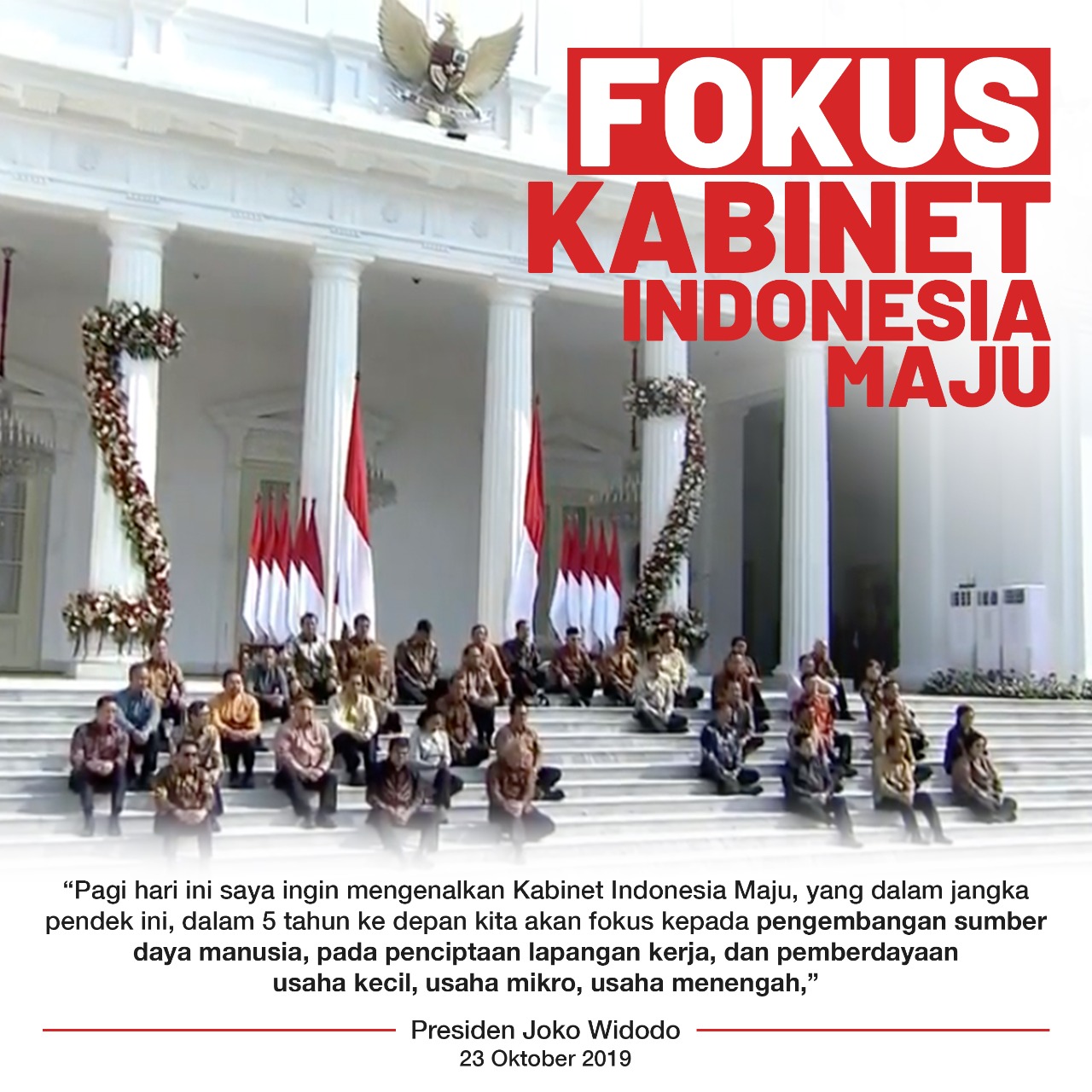 You are currently viewing Fokus Kabinet Indonesia Maju