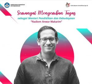 Read more about the article Semangat Mengemban Tugas Pak Nadiem