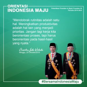 Read more about the article Bersama Indonesia Maju 6