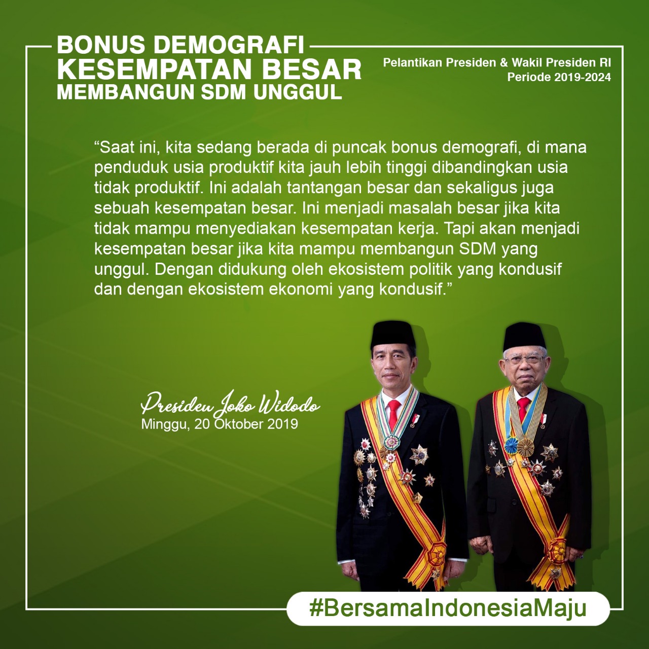 Read more about the article Bersama Indonesia Maju 3