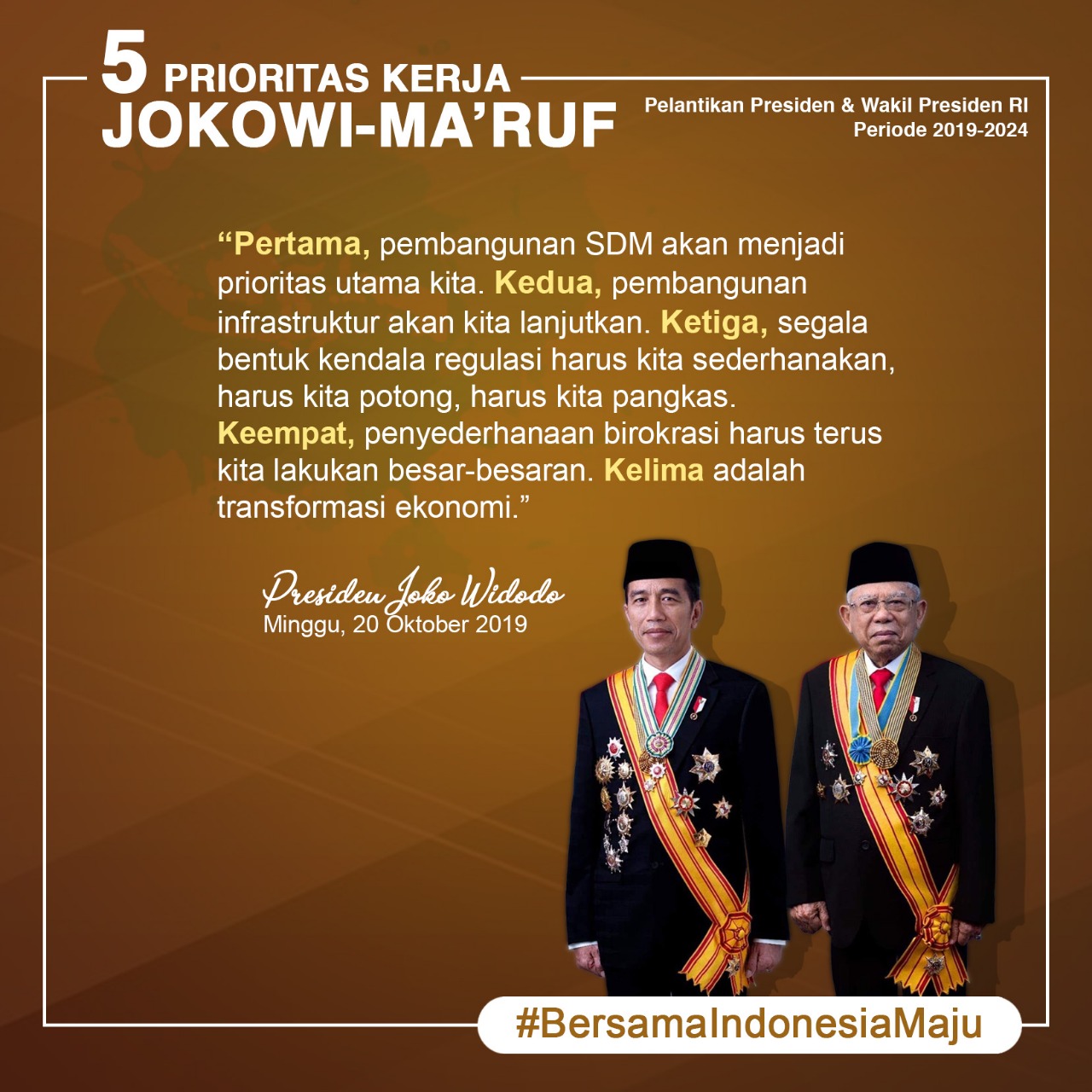 Read more about the article Bersama Indonesia Maju 2