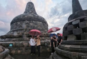 Read more about the article Kunjungan Menteri Pariwisata dan Ekonomi Kreatif di Candi Borobudur