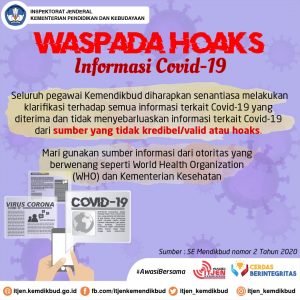 Read more about the article Waspada Hoaks Informasi Covid-19