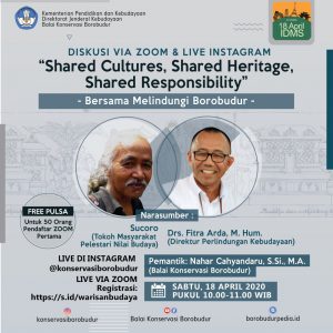 Read more about the article Diskusi Online : Bersama Melindungi Borobudur
