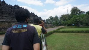 Read more about the article Pengukuran Beda Tinggi Titik Kontrol Candi Borobudur