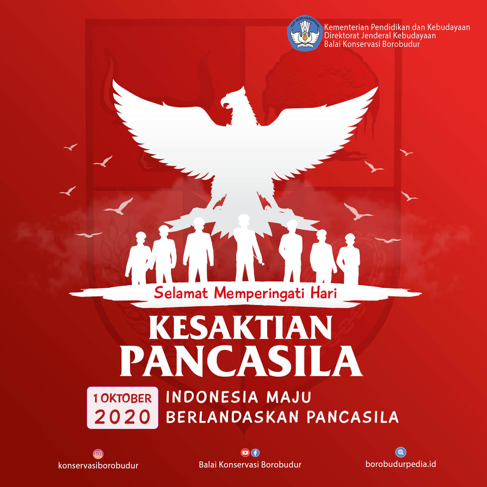 Read more about the article Hari Kesaktian Pancasila, 1 Oktober 2020