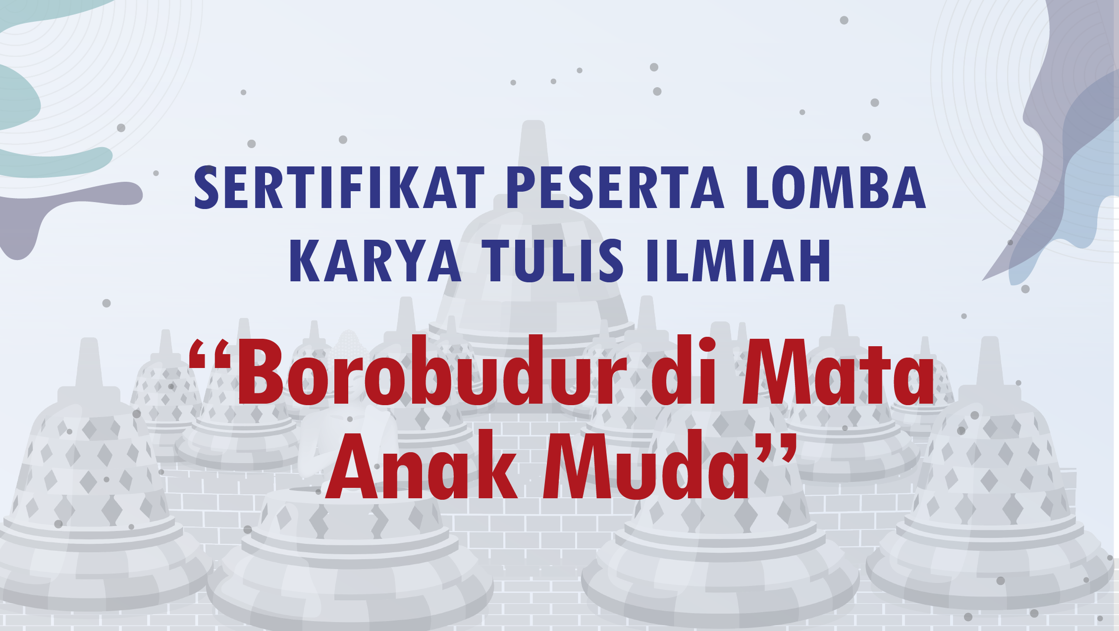 Read more about the article Sertifikat Peserta Lomba KTI