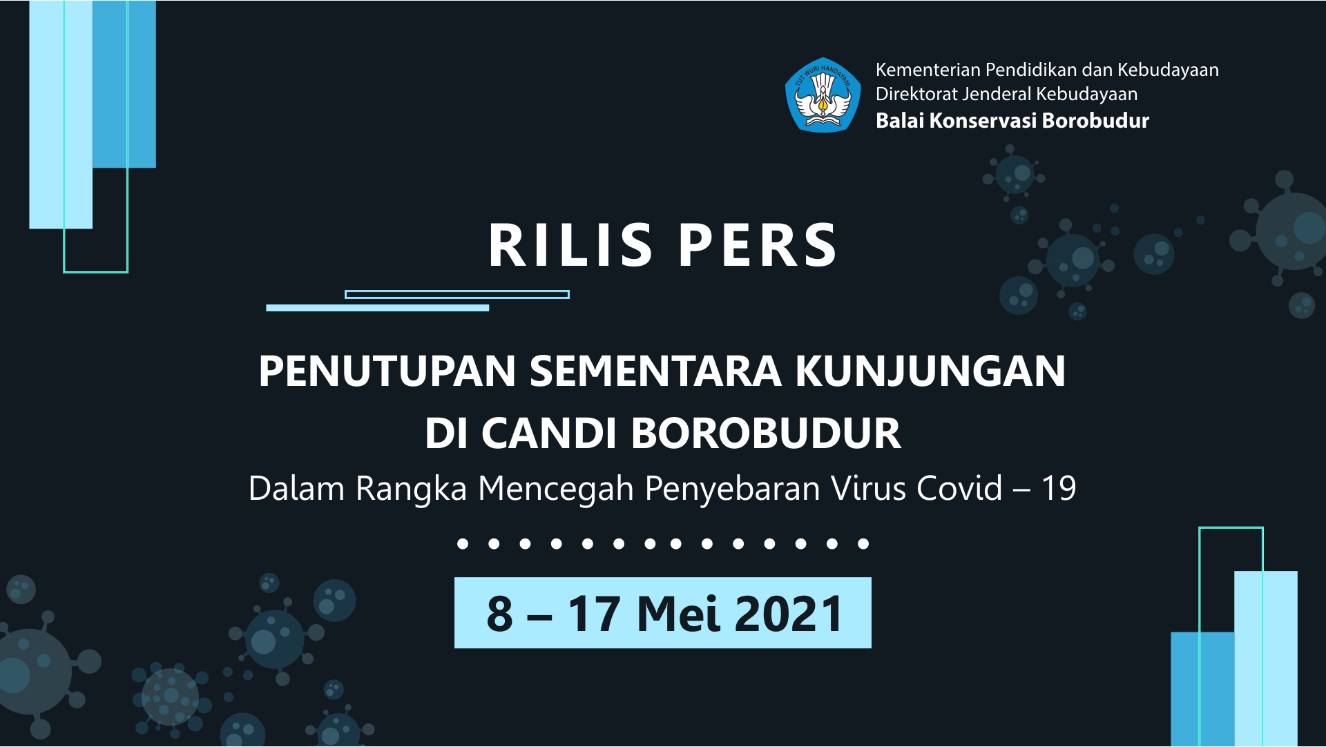 Read more about the article Penutupan Sementara Kunjungan Candi Borobudur