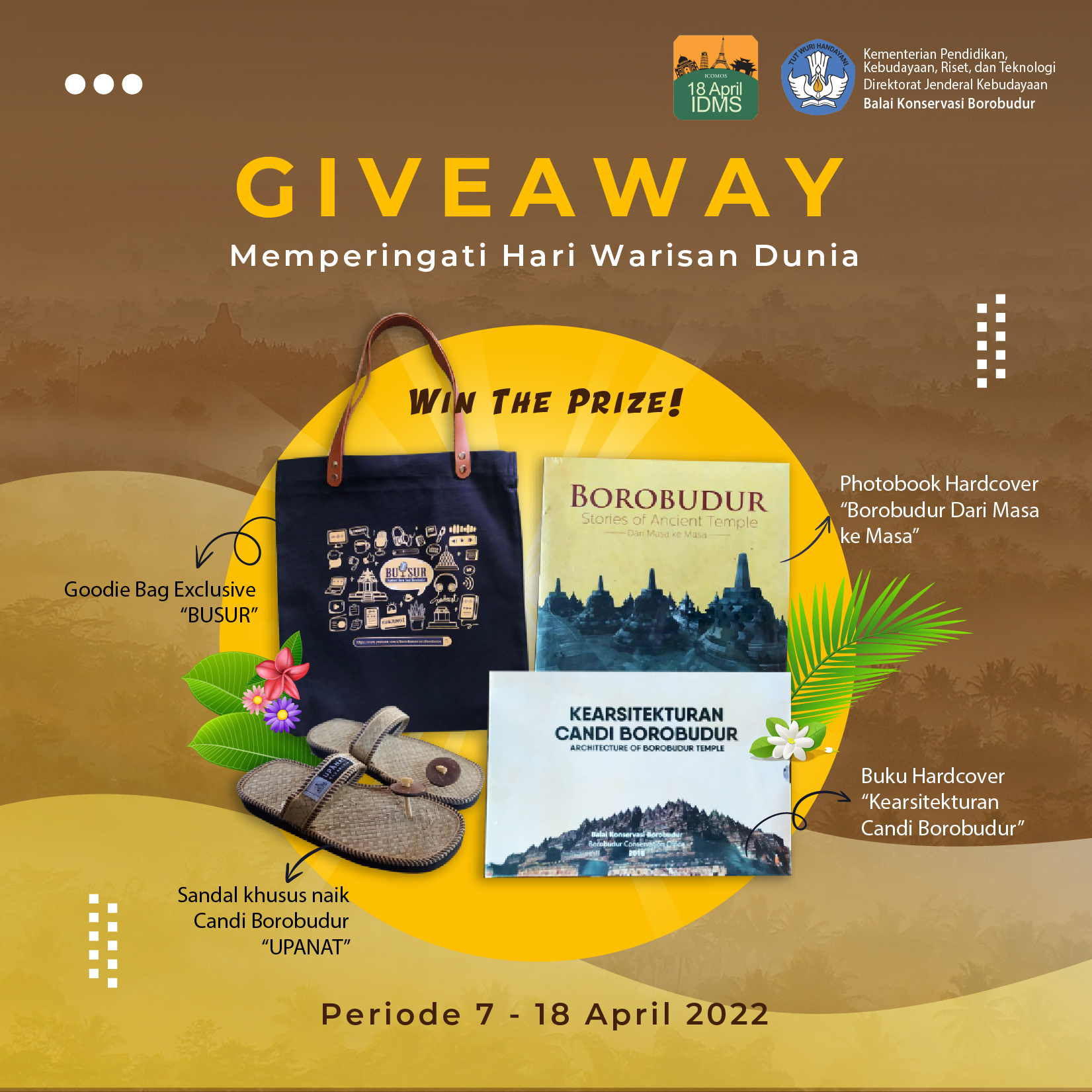 Read more about the article Giveaway Hari Warisan Dunia
