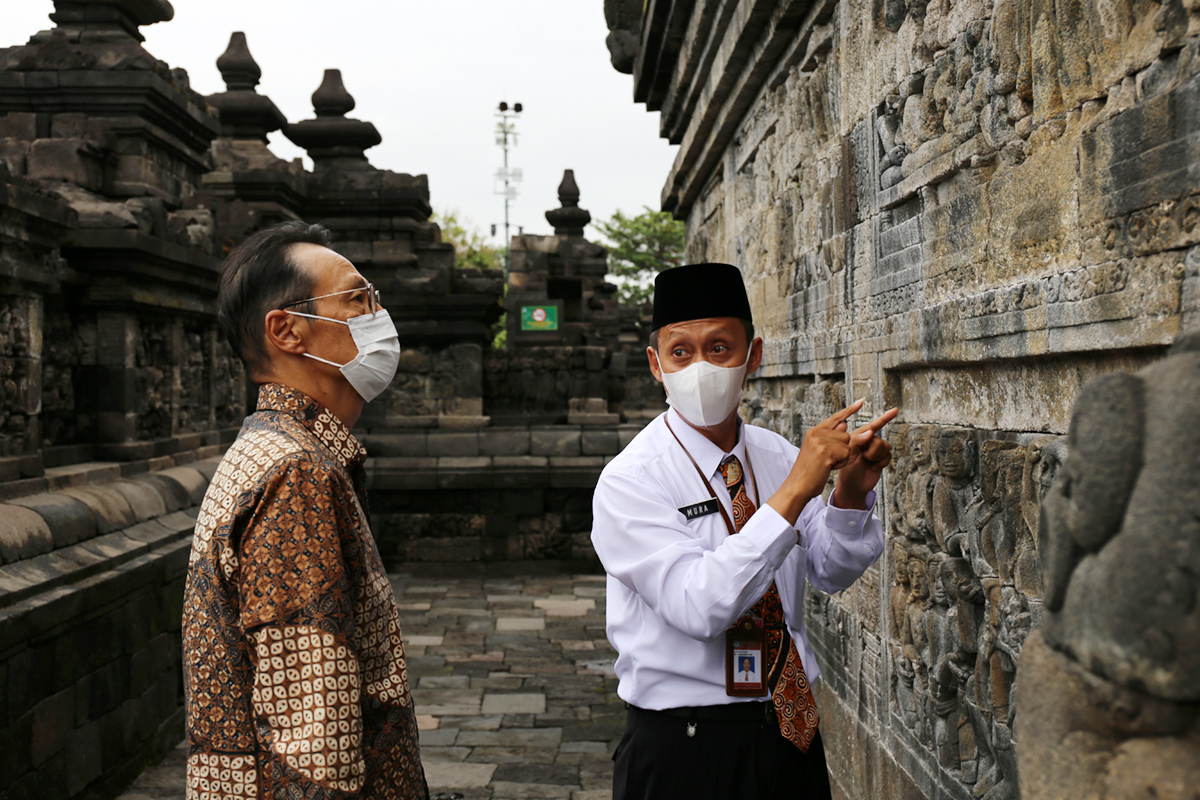 You are currently viewing Kunjungan Duta Besar Jepang ke Borobudur