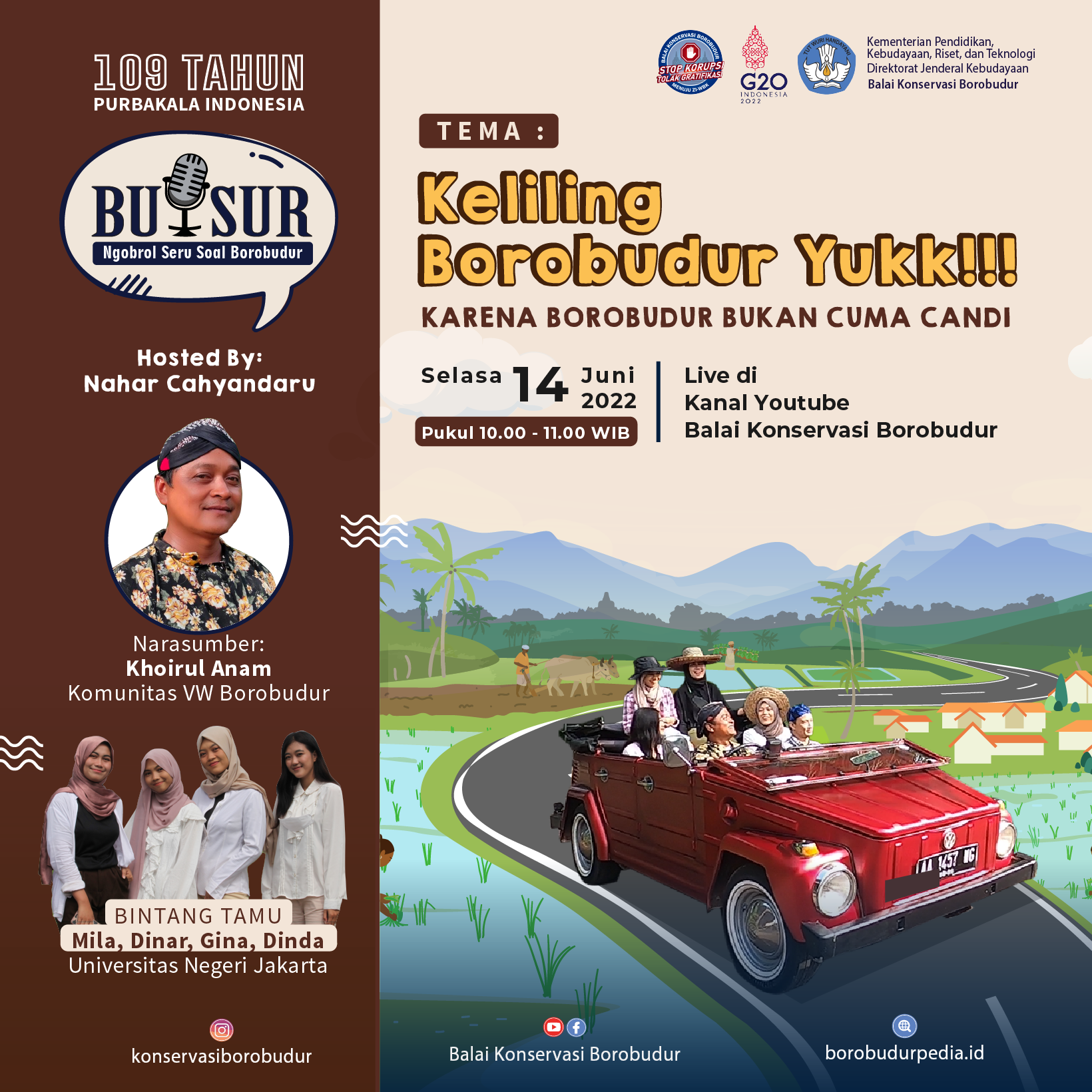 Read more about the article BUSUR “Keliling Borobudur Yukk!!!”