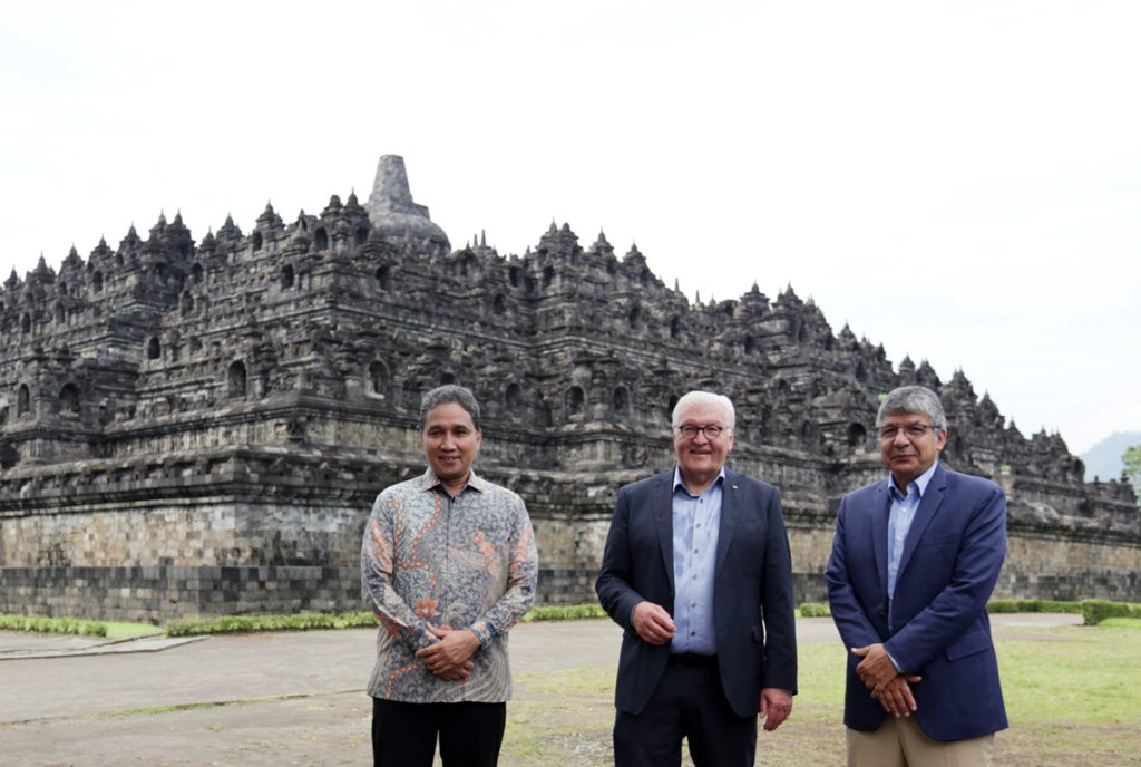 Kunjungan Presiden Jerman ke Borobudur