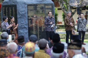 Read more about the article Peresmian Prasasti Tokoh dan Tenaga Pemugaran Candi Borobudur 1973-1983