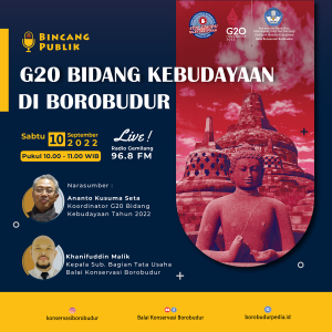 Read more about the article G20 Bidang Kebudayaan di Borobudur