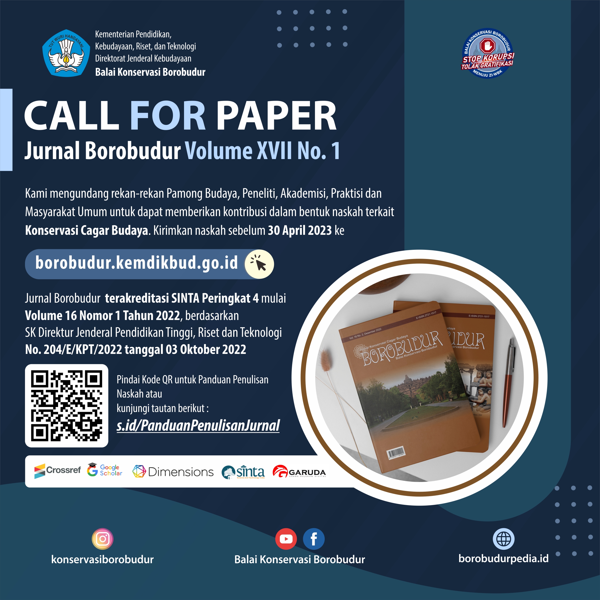 Read more about the article Call for Paper Jurnal Borobudur