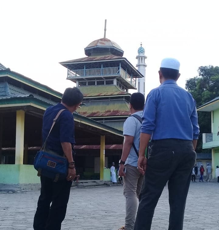 Koordinasi dan Survey Lokasi Dalam Rangka Pemugaran Masjid Tua Bungku, Kabupaten Morowali