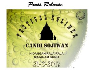 Read more about the article Press Release Festival Kuliner Candi Sojiwan