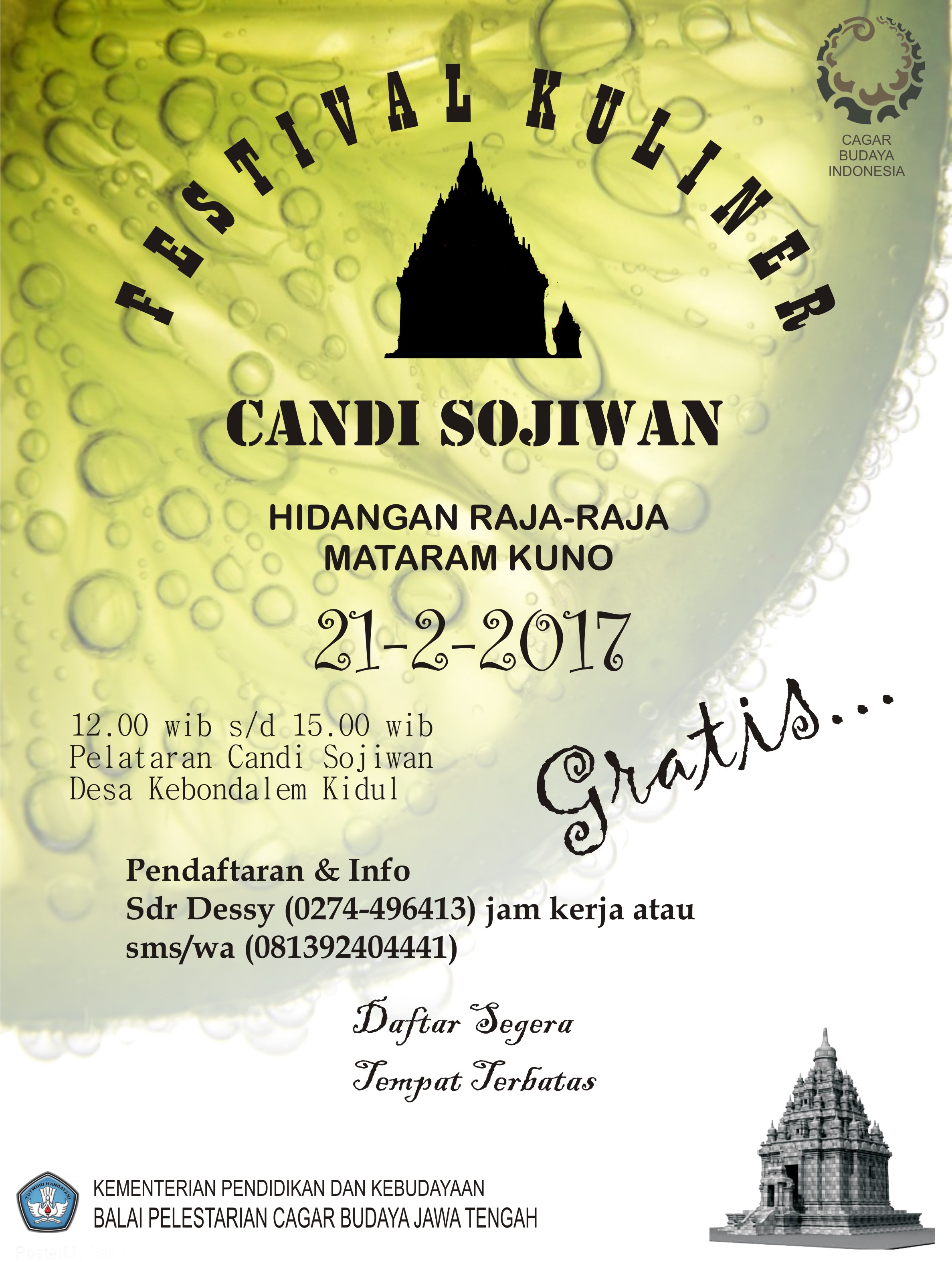 You are currently viewing Festival Kuliner Candi Sojiwan