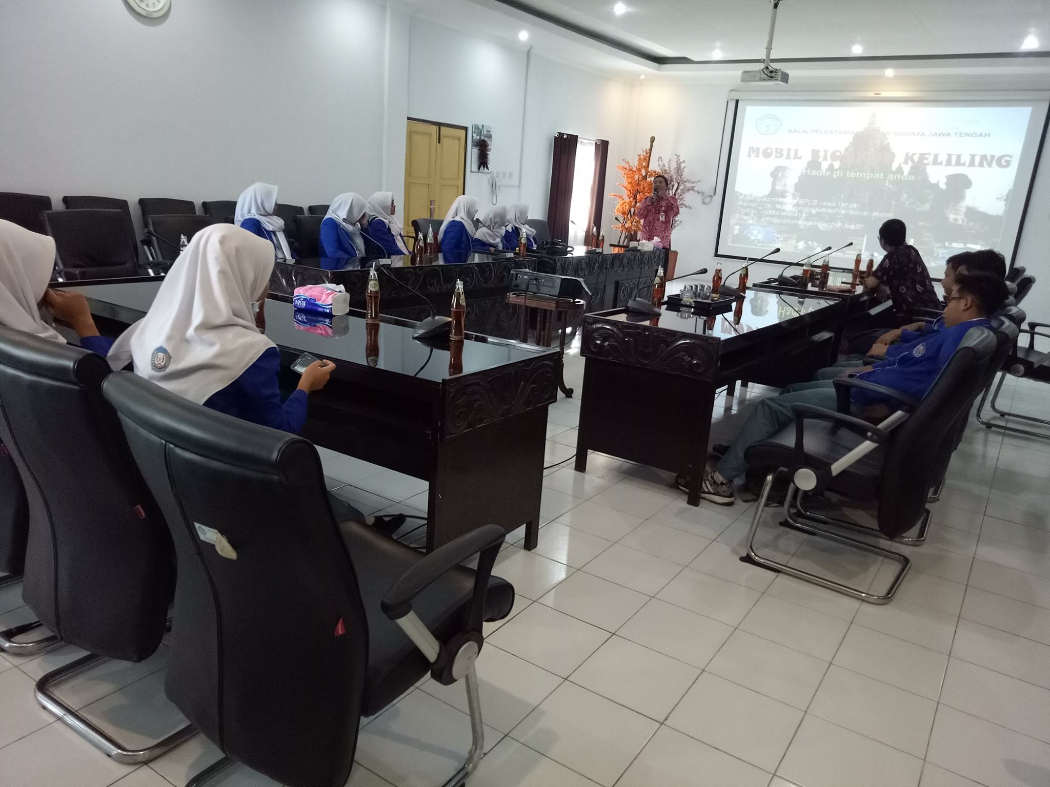You are currently viewing SMA N II Magelang Belajar Cagar Budaya di Kantor BPCB Jateng