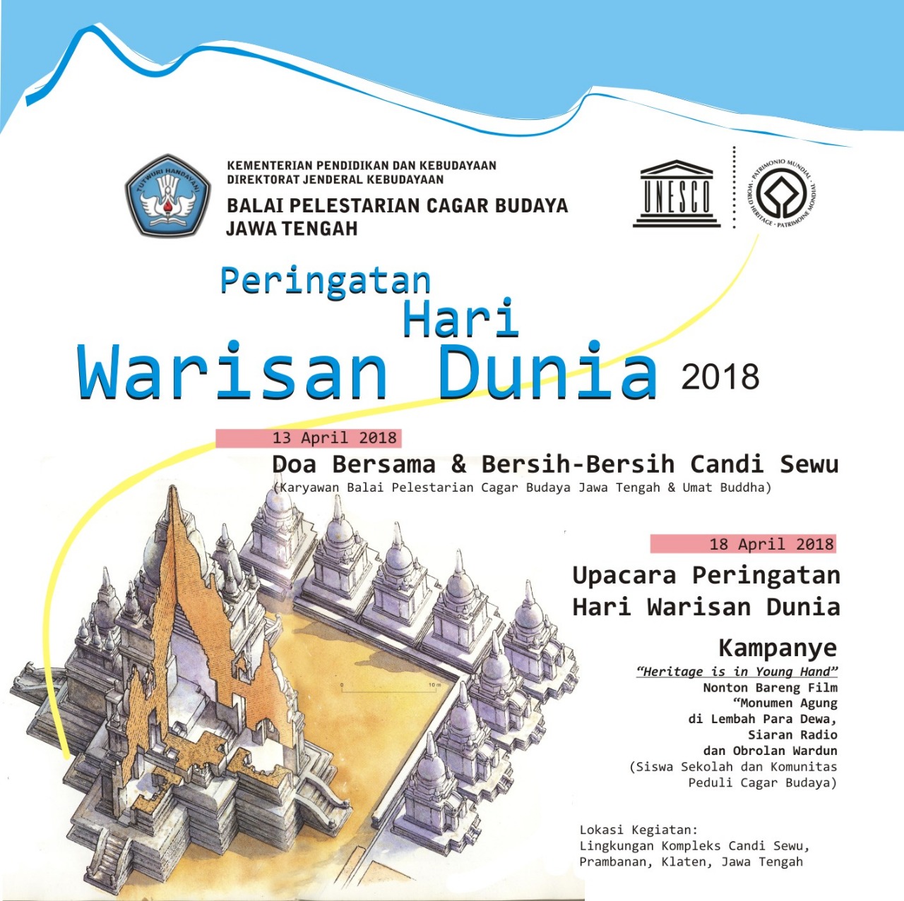 You are currently viewing Peringatan Hari Warisan Dunia, 18 April 2018