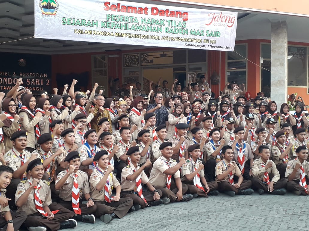 Read more about the article Anggota SWBB Kwarcab Klaten Ikuti Kegiatan Napak Tilas Sejarah Kepahlawanan Raden Mas Sahid