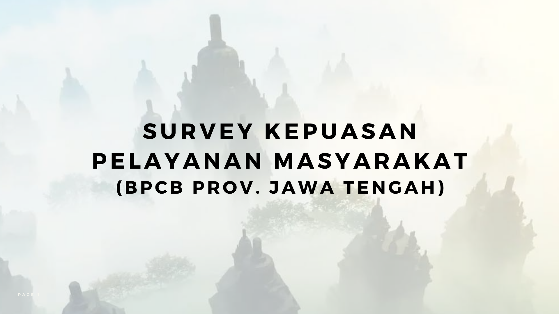 You are currently viewing Survey Kepuasan Pelayanan Masyarakat (BPCB Prov. Jawa Tengah)