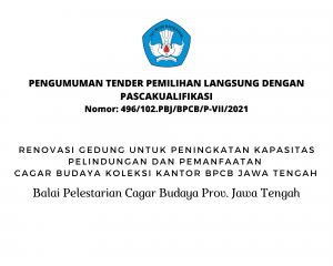 Read more about the article Pengumuman Tender Gedung Kantor