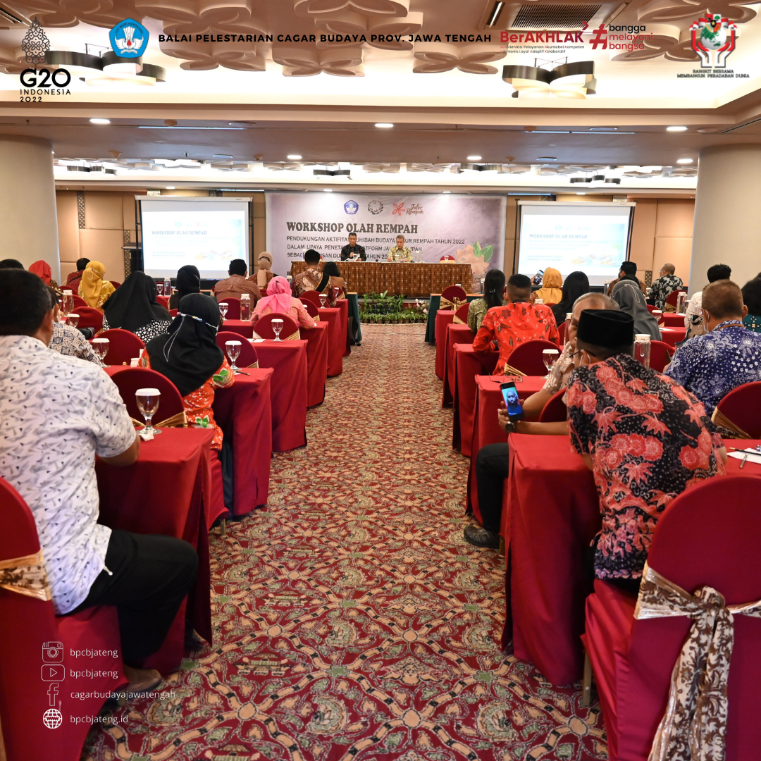 Read more about the article BPCB Prov. Jateng Selenggarakan Workshop Olah Rempah