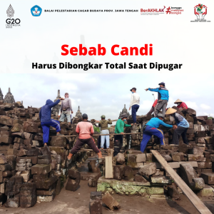 Read more about the article Sebab Candi Harus Dibongkar Total Saat Dipugar
