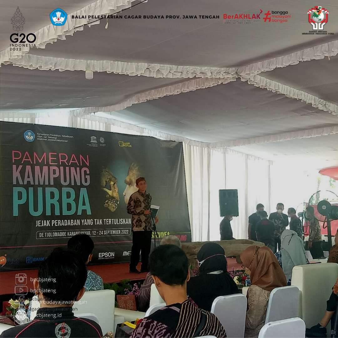 Read more about the article Staf Ahli Menteri Kemendikbudristek Buka Pameran Kampung Purba
