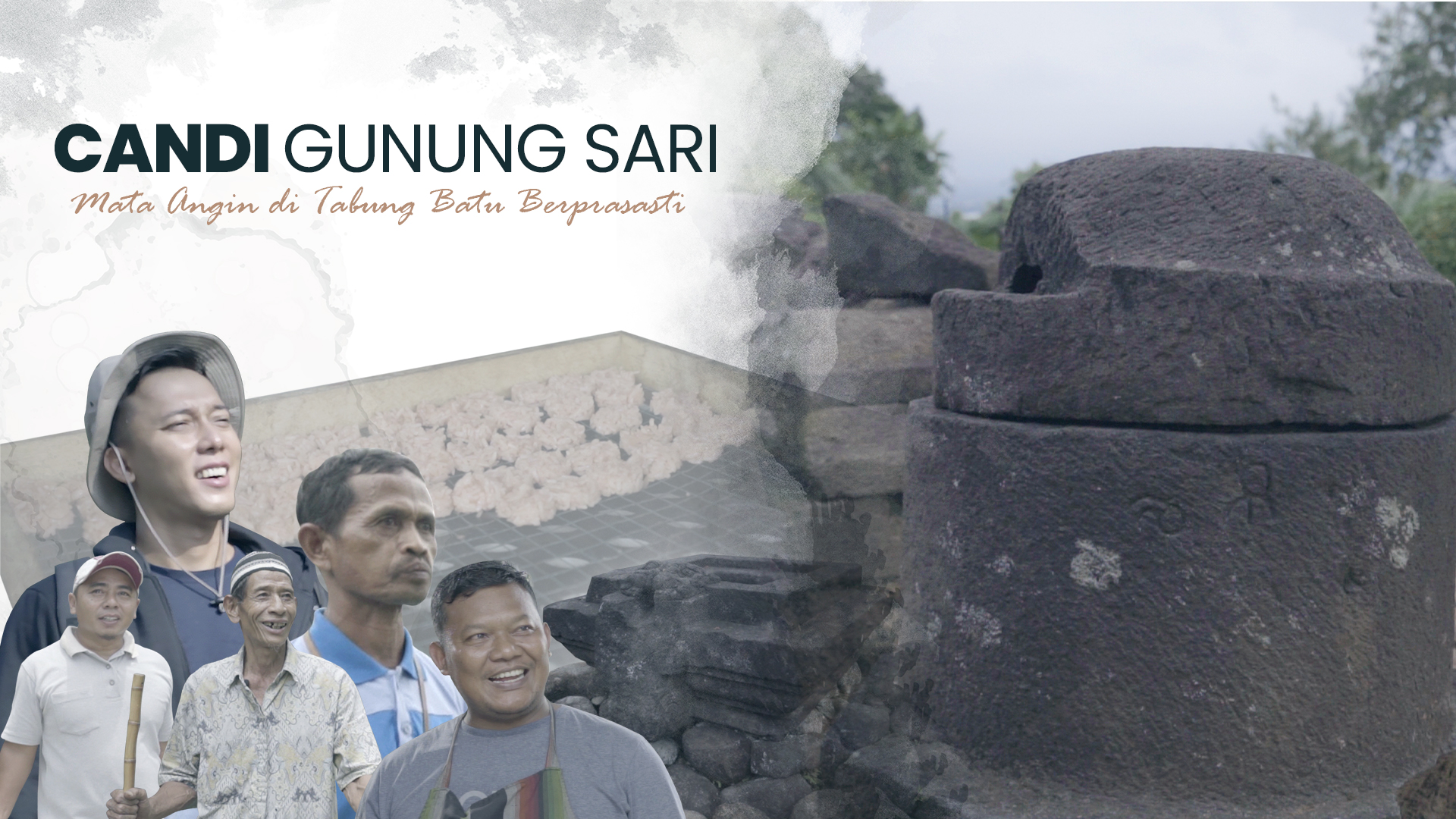 Read more about the article Candi Gunung Sari, Mata Angin di Tabung Batu Berprasasti