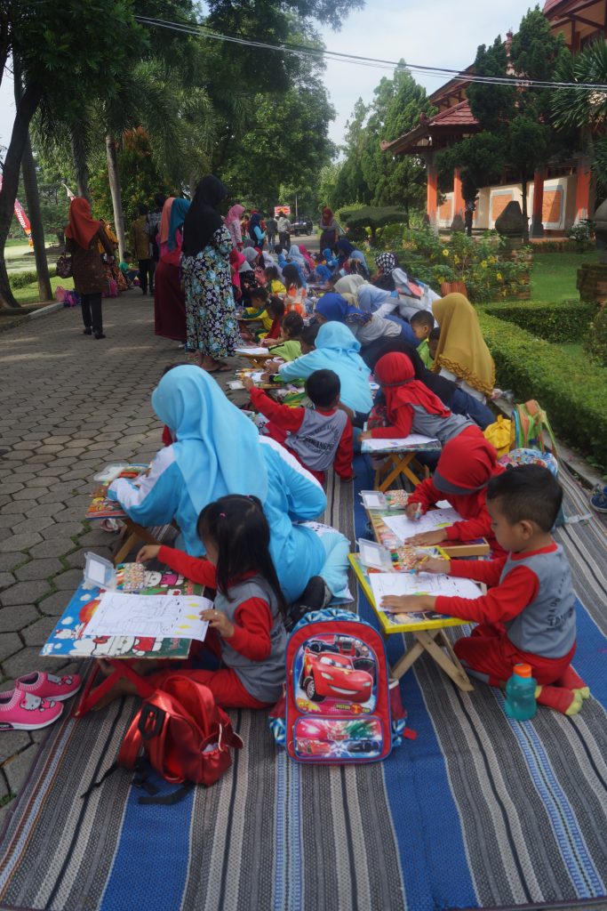 Gebyar Mewarnai di Hardiknas Jawa Timur 2019 Balai