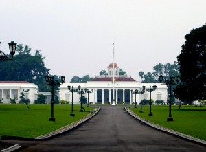 Istana Bogor tampak depan