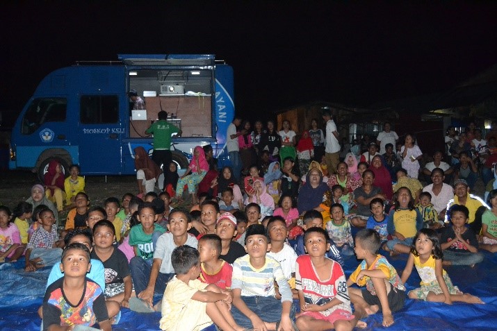 Read more about the article Bioskop Keliling di Kelurahan Untia