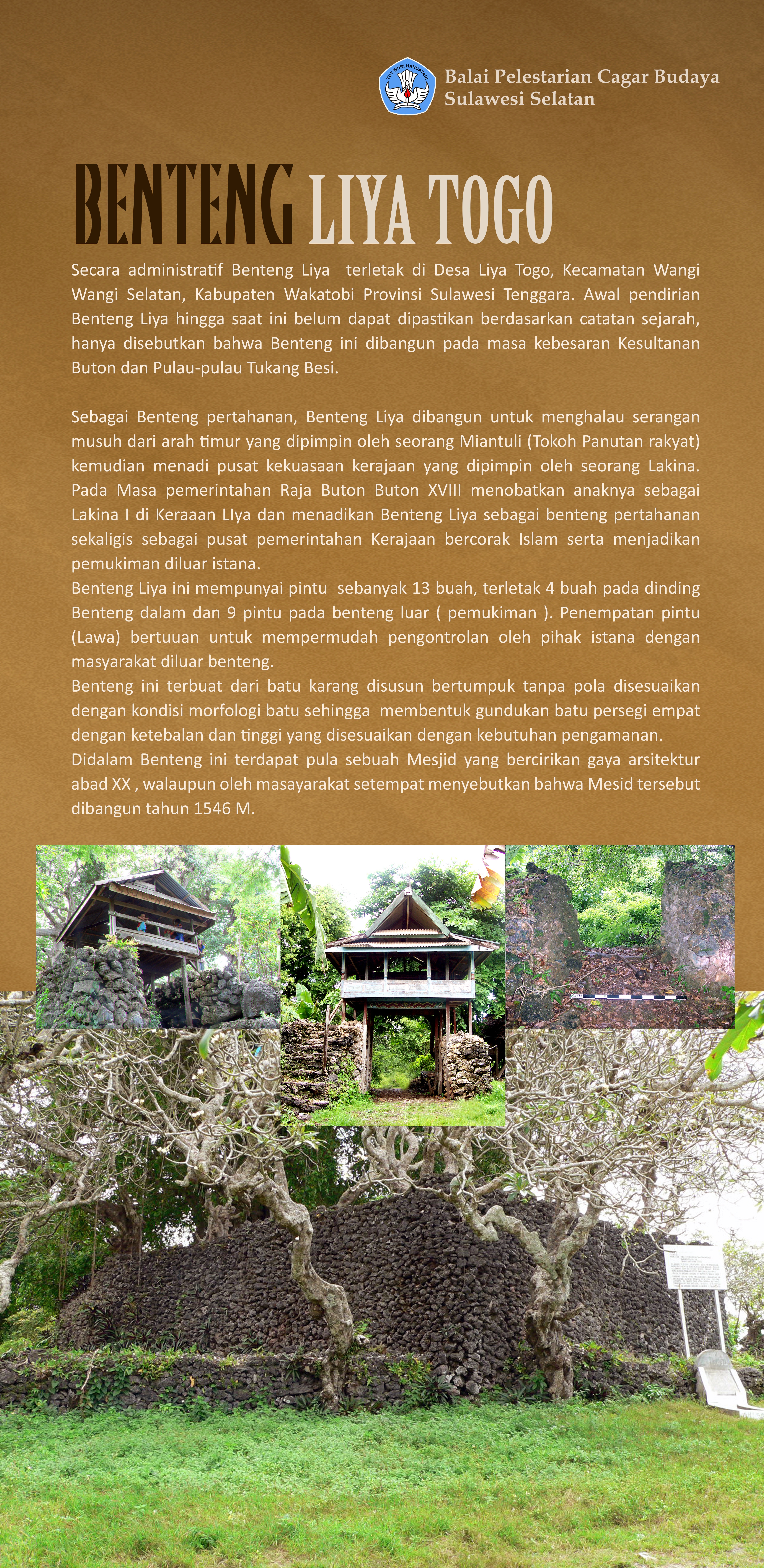 Read more about the article Benteng Liya Di Kabupaten Wakatobi