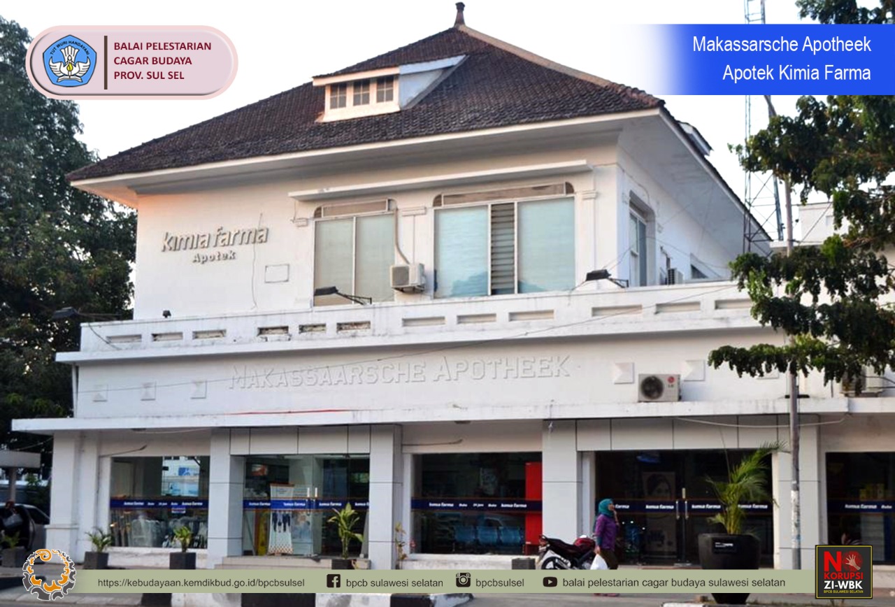 You are currently viewing Bangunan Apotheek Rathkamp & Co: Apotek Pertama di Kota Makassar