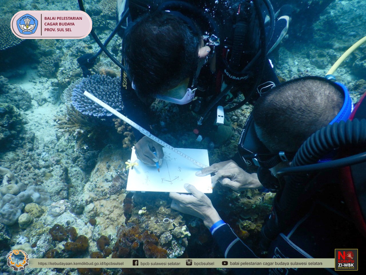 You are currently viewing Survei Tinggalan Arkeologi Bawah Air di  Perairan Taka Bajangan, Desa Bontolebang, Kecamatan Bontoharu, Kabupaten Selayar