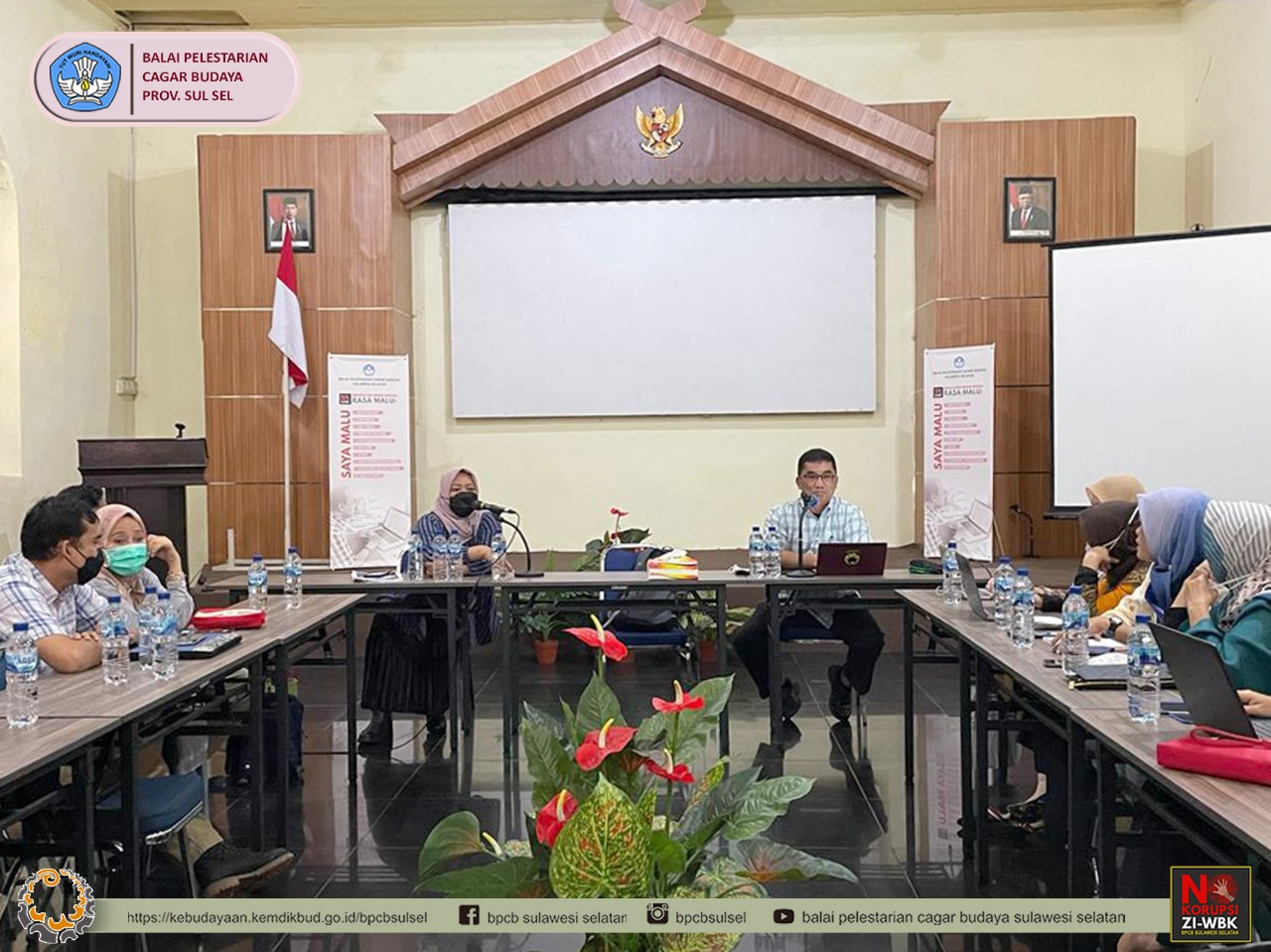 You are currently viewing Rapat Evaluasi Pelaksanaan Kegiatan tahun anggaran 2021 Balai Pelestarian Cagar Budaya Provinsi Sulawesi Selatan