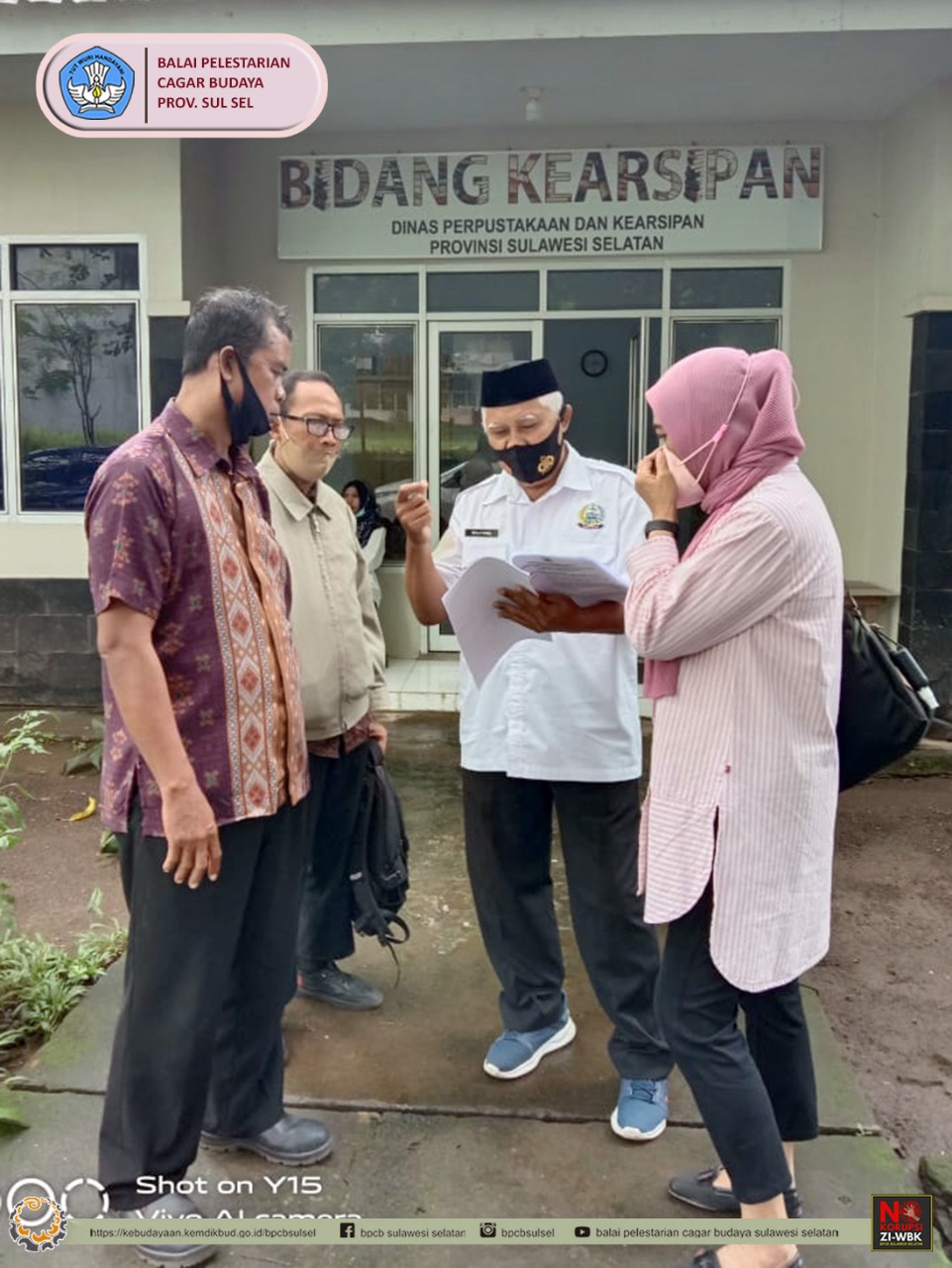 You are currently viewing Pegawai Balai Pelestarian Cagar Budaya Provinsi Sulawesi Selatan melakukan magang di Kantor Dinas Kearsipan dan Perpustakaan Provinsi Sulawesi Selatan.