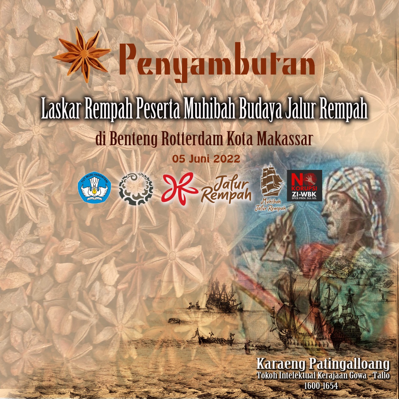 You are currently viewing KRI Dewaruci dan Laskar Rempah Jadi Penggerak Pemajuan Kebudayaan Indonesia