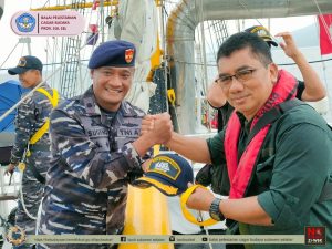 Read more about the article Plt Kepala BPCB Prov. Sulsel Laode Muhammad Aksa berlayar bersama Laskar Rempah