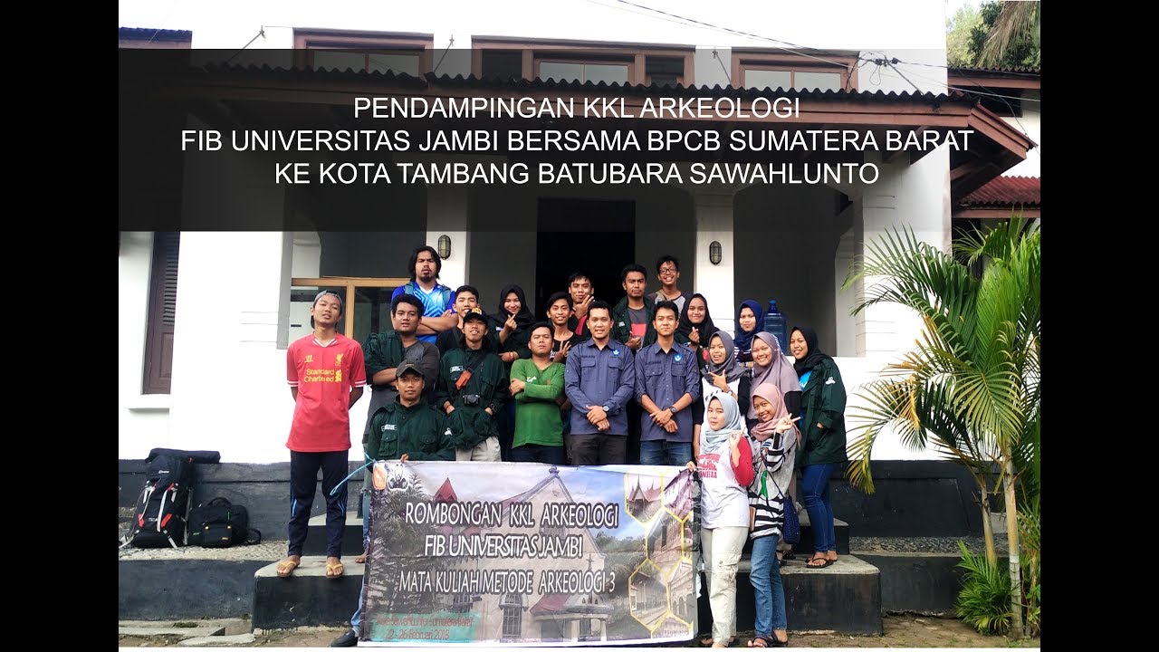 BPCB Sumatera Barat dampingi Mahasiswa Arkeologi Universitas Jambi ke Kota Sawahlunto