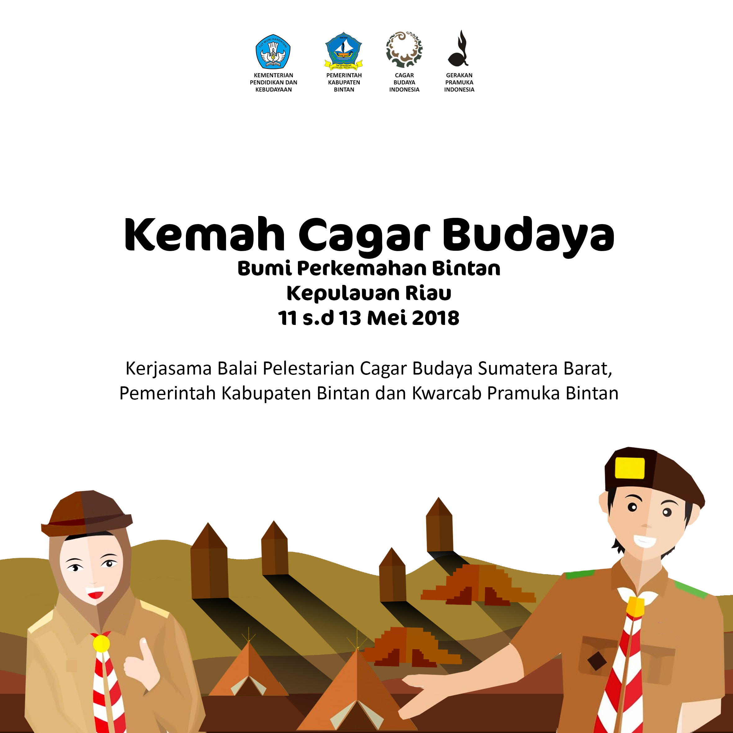 Kemah Cagar Budaya akan dilaksanakan di Bintan Kepulauan Riau